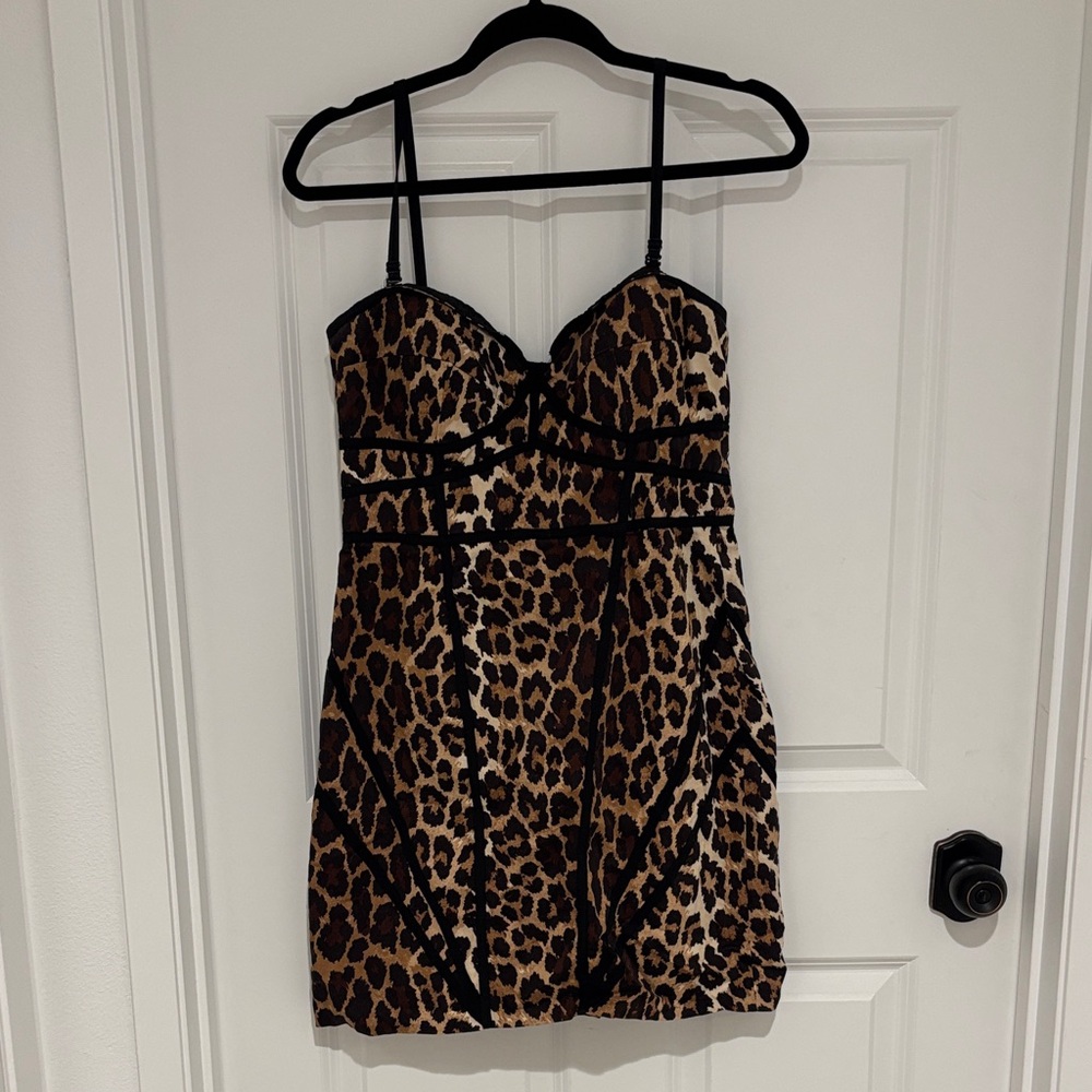 Sofia by Sofia Vergara Animal Print Dress